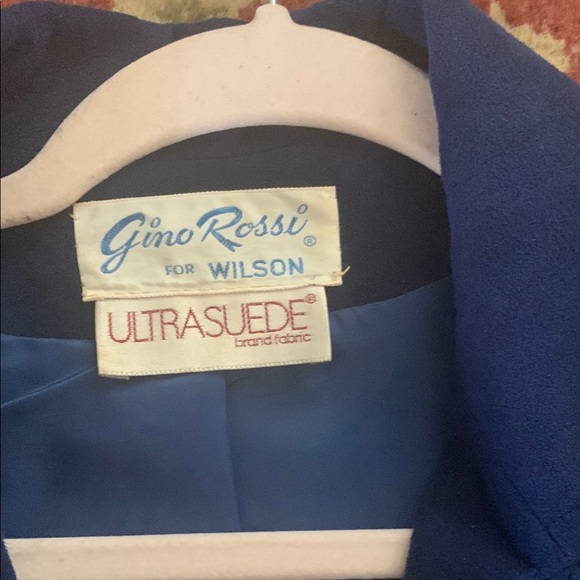 Suede Trench Coat with Notched Lapel - Picture 2 of 7